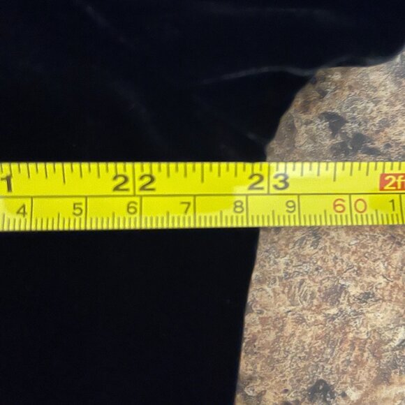 Vintage Y2K Coldwater Creek Women Velvet Button Down Shirt Size L Luxury Holiday - Picture 8 of 9